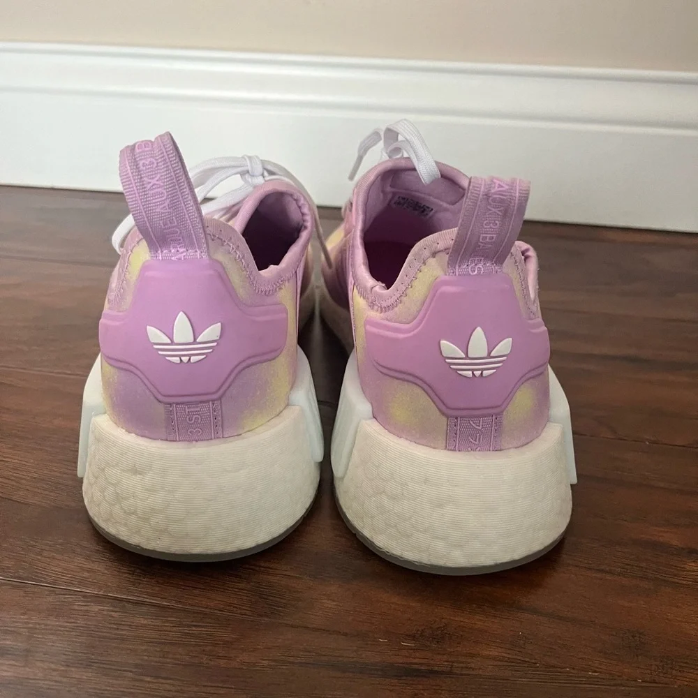 Adidas J Bliss Lilac and Yellow Sneakers-NWOT Size 4.5